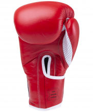Перчатки боксерские KSA Wolf Red кожа 10 oz УТ-00017837